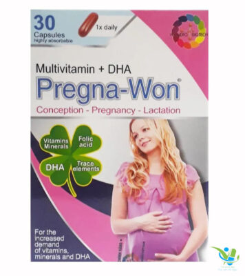 Viên uống Multivitamin + DHA Pregna-Won Viên uống Multivitamin + DHA Pregna-Won